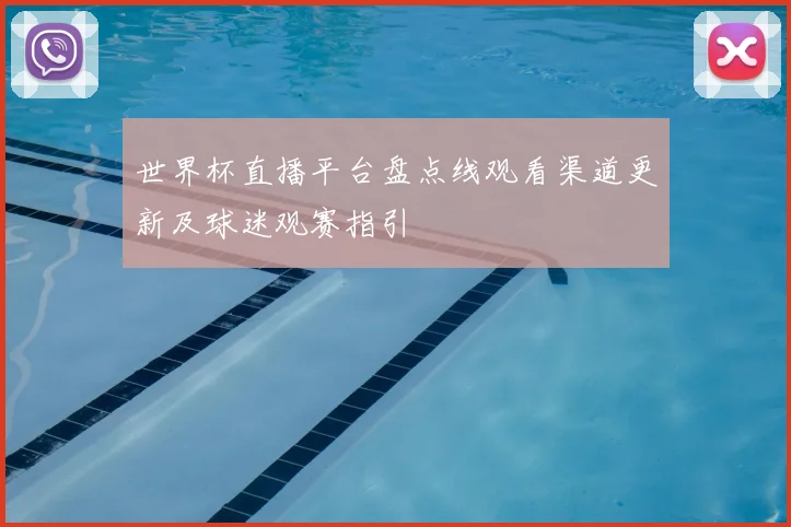 世界杯直播平台盘点线观看渠道更新及球迷观赛指引